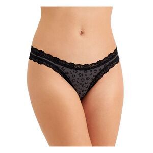 JENNI INTIMATES Intimates Gray Thong Underwear XXXL